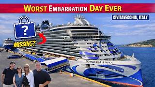 BOARDING Norwegian Viva For Our Greek Isles Cruise DID NOT Go As Planned.