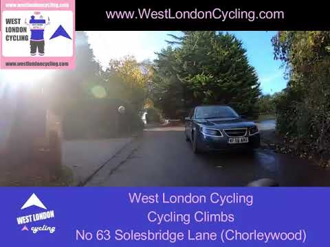 West London Cycling Climbs No 63 Solesbridge Lane Chorleywood