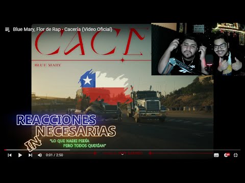 Reacción a Blue Mary, Flor de Rap - Cacería | Reacciones Innecesarias