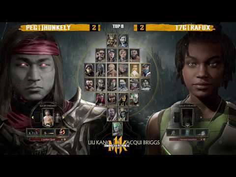 MK11 - PEG | Jhonkelin (Liu Kang) Vs T7G | Rafux (Jacqui) - MK11DPL Primer Torneo Ranking