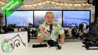 Video thumbnail for Sound Testing The Audio-Technica AT2020USB+PK Cardioid Condenser USB Microphone by expert island