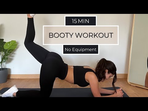 15 min Round Booty Workout On the Floor | Knee Friendly Butt Lift | No Equipment