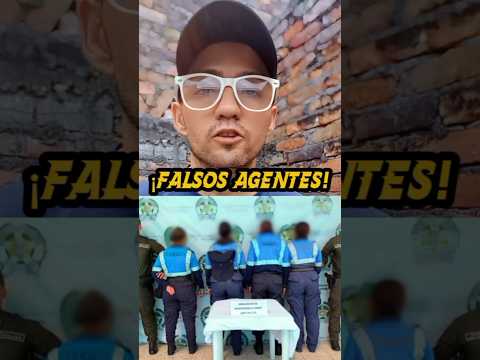 ¡OJO CON LOS FALSOS AGENTES! CAPTURADOS EN EL CESAR POR SIMULAR SER DE TRÁNSITO!