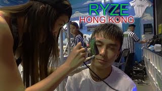 GETTING A FACE TATTOO IN RYZE! Trampoline & Lan Kwai Fong!