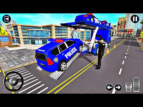 Grand Police Transport Truck - Police Car Driving & Transport - Best Android Gameplay