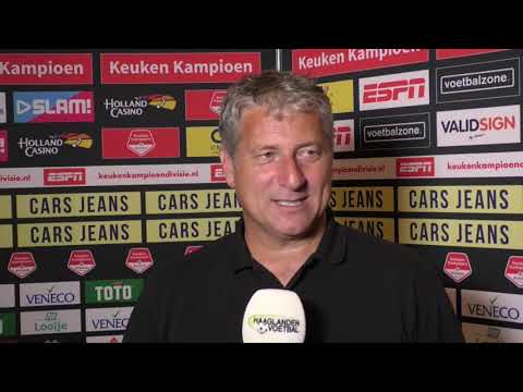 Ruud Brood na ADO Den Haag - FC Emmen (20-08-2021)