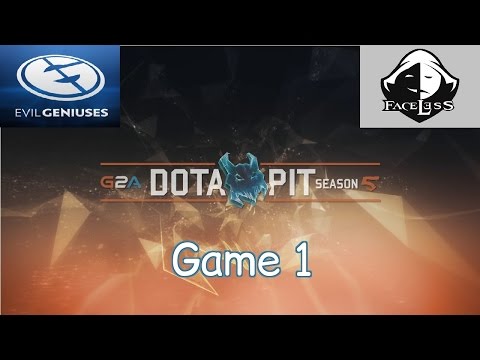 EG vs fL - Game 1 - DotaPit Season 5 - UB-QF - Highlights