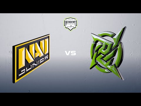 NaVi Junior vs Young Ninjas - map1 @Mirage | VODs_eu | WePlay Academy League