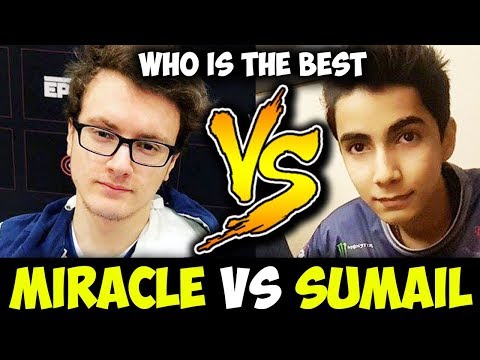 MIRACLE vs SUMAIL - Crazy Midlane Battle | Who Is The Best Dota 2
