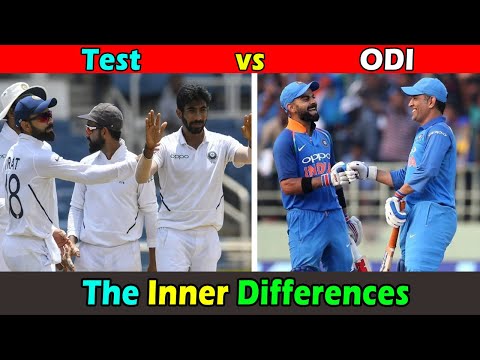 Differences between Test Cricket and ODI Cricket । टेस्ट और वन डे क्रिकेट में अंतर क्या हैं