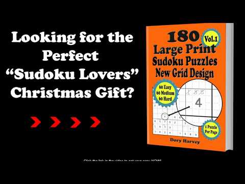 Sudoku Puzzle Book Large Print Volume.1- Easy Medium And Hard Levels