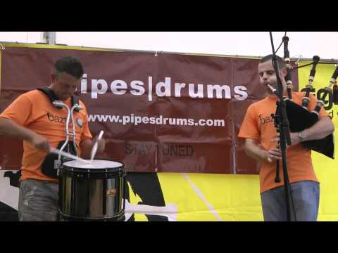 Chris Armstrong & Barry Wilson (1 of 2) - Piping Live 2011