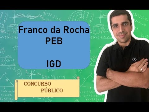 Resolução do concurso de Franco da Rocha - PEB - Banca IGD