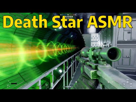 Exploring the Death Star in Star Wars: Battlefront 2 | ASMR (Whispering Only)
