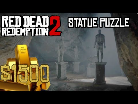 Solving THIS Red Dead Redemption 2 Statue Puzzle Will Make You $1500!!