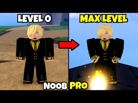 Beating Vox Seas as Sanji! Level 0 to Max Level Noob to Pro!