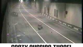 Crazy Russian Tunnel | Tunnel Of Death | Truck Appears Out of No Where