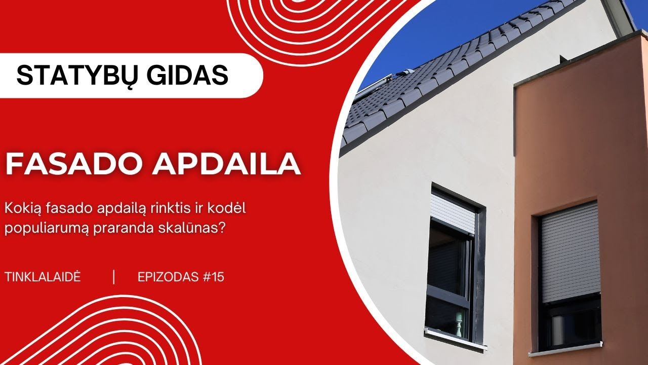 Kokią fasado apdailą rinktis ir kodėl populiarumą praranda skalūnas?