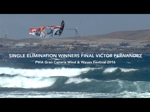 Victor Fernandez Winners Final Single Elimination - PWA Gran Canaria Wind & Waves Festival 2016