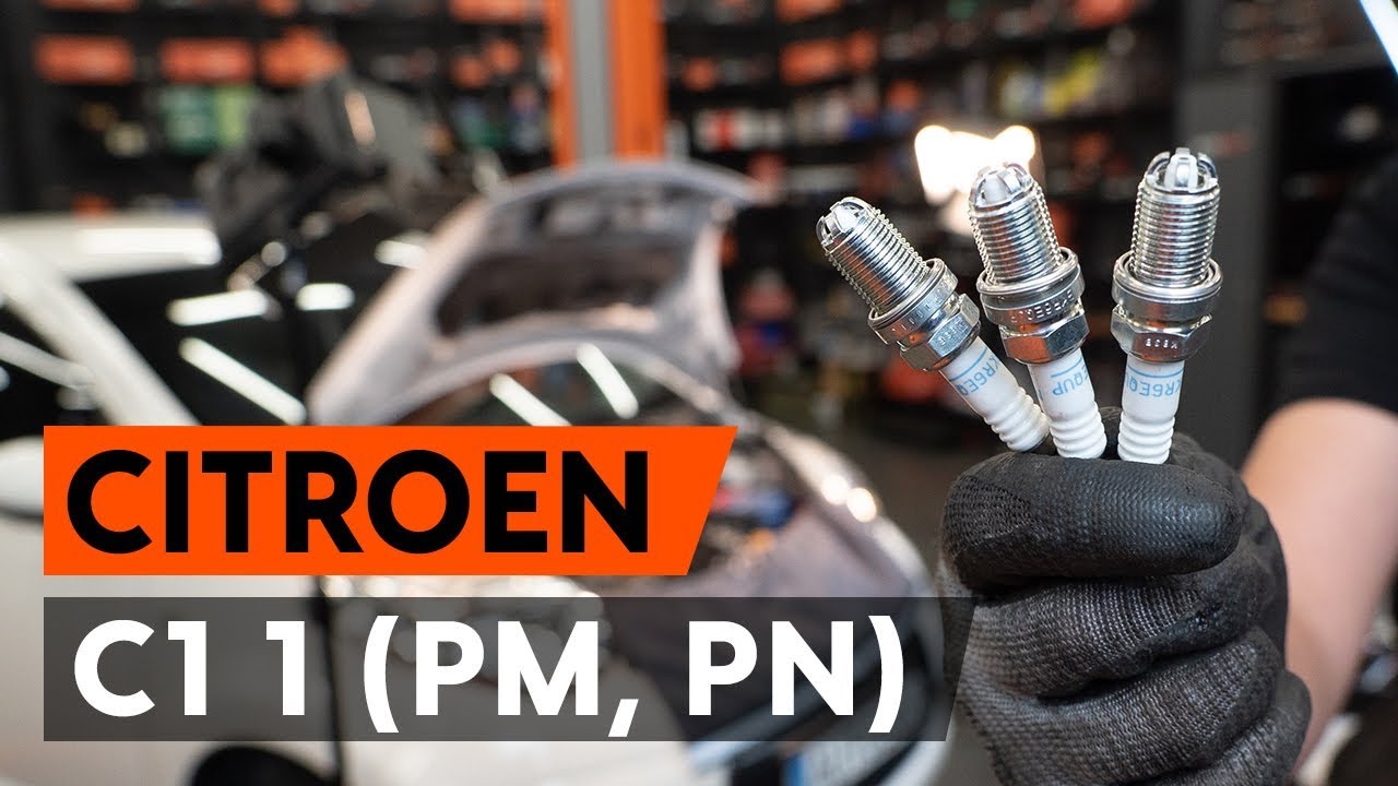 Jak vyměnit zapalovací svíčky na Citroen C1 1 PM PN – návod k výměně