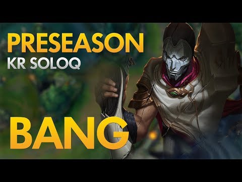 PRESEASON: SKT T1 BANG - Jhin Bot Lane