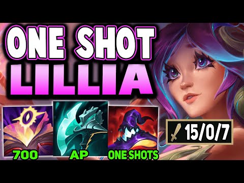 "Lillia Doesn't One Shot People" 700 Ap Lillia Is A God Tier AP Jungle Assassin! - League Of Legends