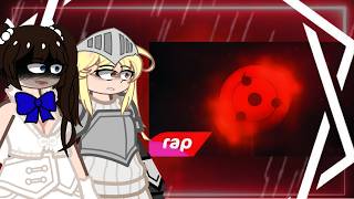 Danmchi React Ao 🎶 Rap Sharingan ||Cuidado com meus olhos || (7 minutoz) |As| - Eric Gacha