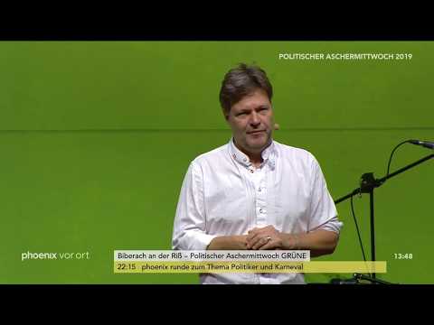 Politischer Aschermittwoch der Grünen: Rede von Robert Habeck am 06.03.19