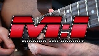 Video thumbnail of "Mission Impossible Theme on Guitar"