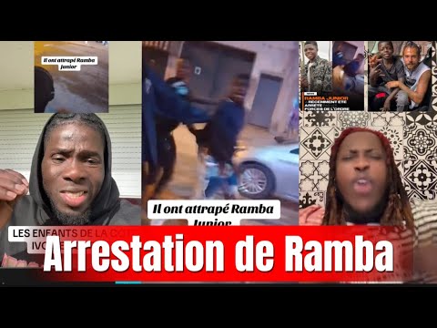 L’ARRESTATION DE RAMBA JUNIOR, LES IVOIRIENS SORTENT EN COLÈRE 