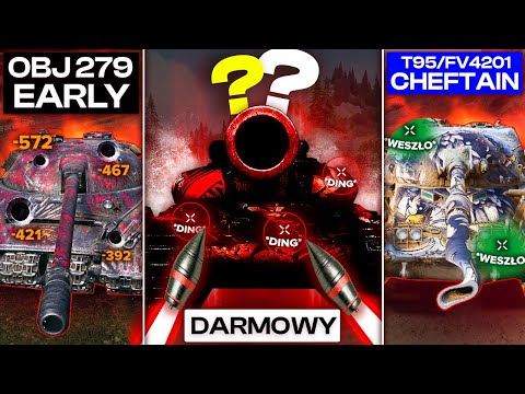 DARMOWY CZOŁG LEPSZY od EBOLI i CHIEFTAINA! CHEATER w BITWIE?