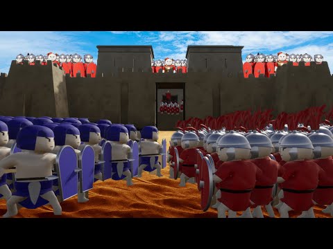 Romans vs Egyptians: The Ultimate Siege Battle in ShieldWall