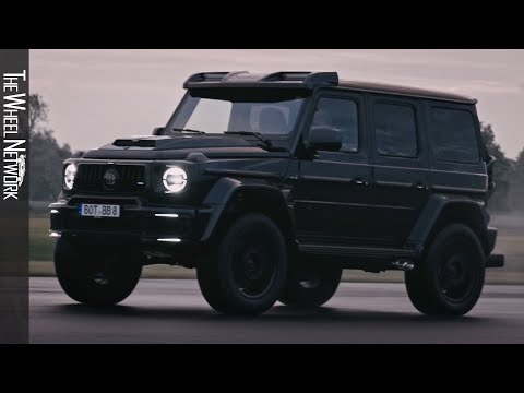 Brabus 800 4x4² Superblack based on Mercedes-AMG G 63 4x4²