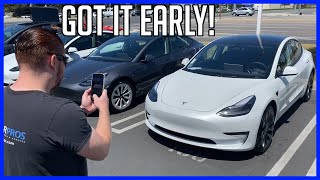 Tesla Model 3 Delivery