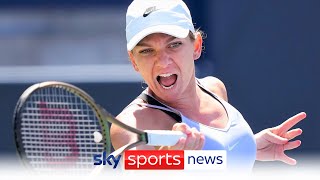 Simona Halep provisionally suspended after testing positive for banned substance