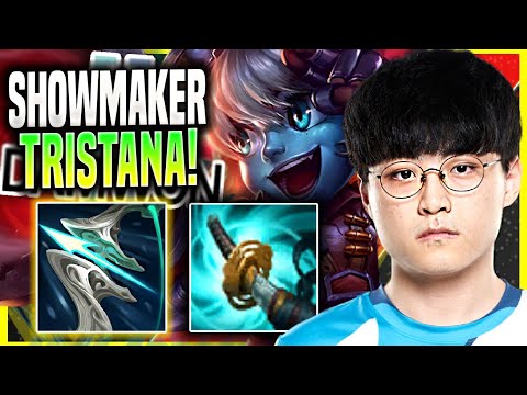 SHOWMAKER IS SO GOOD WITH TRISTANA! - DWG ShowMaker Plays Tristana Mid vs Viktor! | Season 11