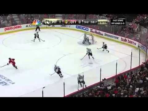 Daniel Alfredsson Shorthanded Game 3 Goal vs. Penguins
