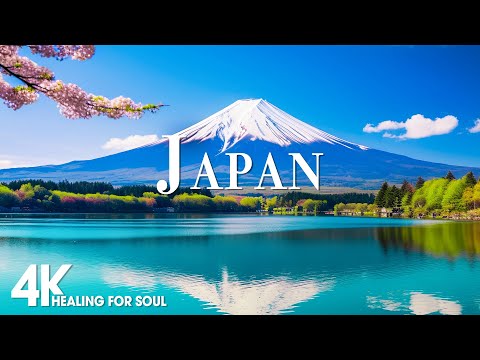 JAPAN 4K - Scenic Relaxation Film With Calming Cinematic Music - Wonderful Nature