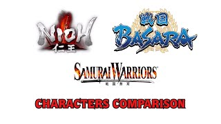 Download lagu Super Comparison NIOH, SAMURAI WARRIORS, SENGOKU BASARA Characters Comparison mp3