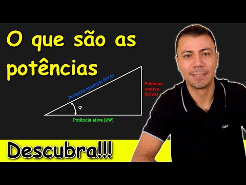 O que é Potência Elétrica Ativa, Reativa e Aparente na Eletricidade!!!