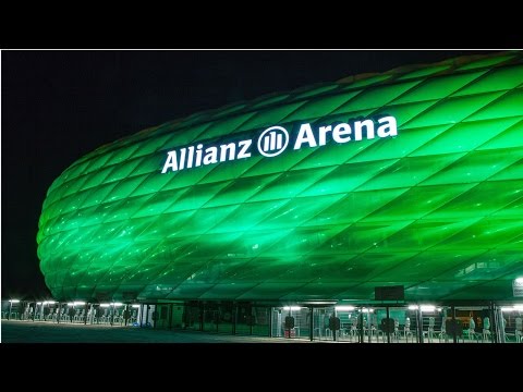 Die Allianz Arena am St. Patrick‘s Day!