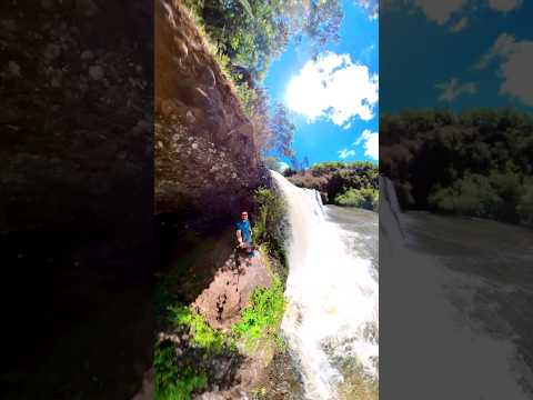 Salto de Pichunlao 📍 Perquenco #cascada #perquenco #araucania