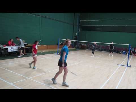 CrossFire 13th All-Stars Tournament Dec 2016 - Womens Doubles Social Finalist Pt1