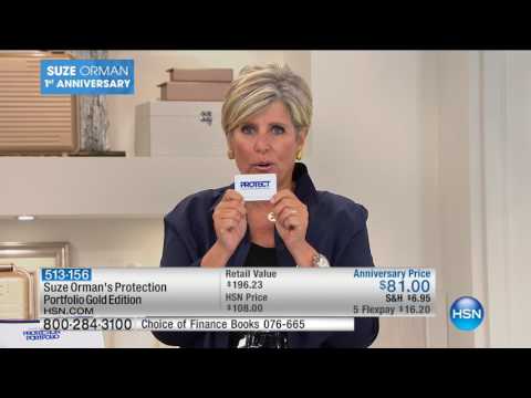 HSN | Suze Orman Financial Solutions for You 03.12.2017 - 03 PM