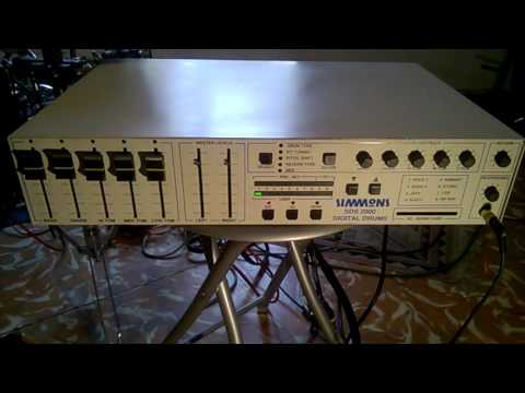 Simmons SDS 2000 5-Channel Drum Sound Module 1989 image 5