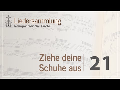 🎵 Alte Chormappe🎵 CM 021 - Ziehe deine Schuhe aus