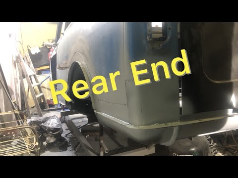 Classic Mini Pickup Restoration Ep48 - Rear Repair