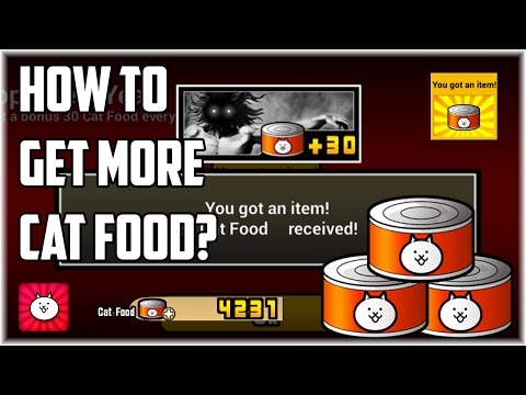 The Battle Cats | How to get more Cat Food (Guide)