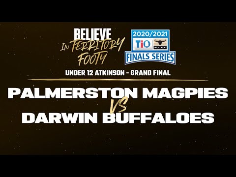 2020/21 TIO NTFL U12 Atkinson – Grand Final: Palmerston Magpies vs Darwin Buffaloes