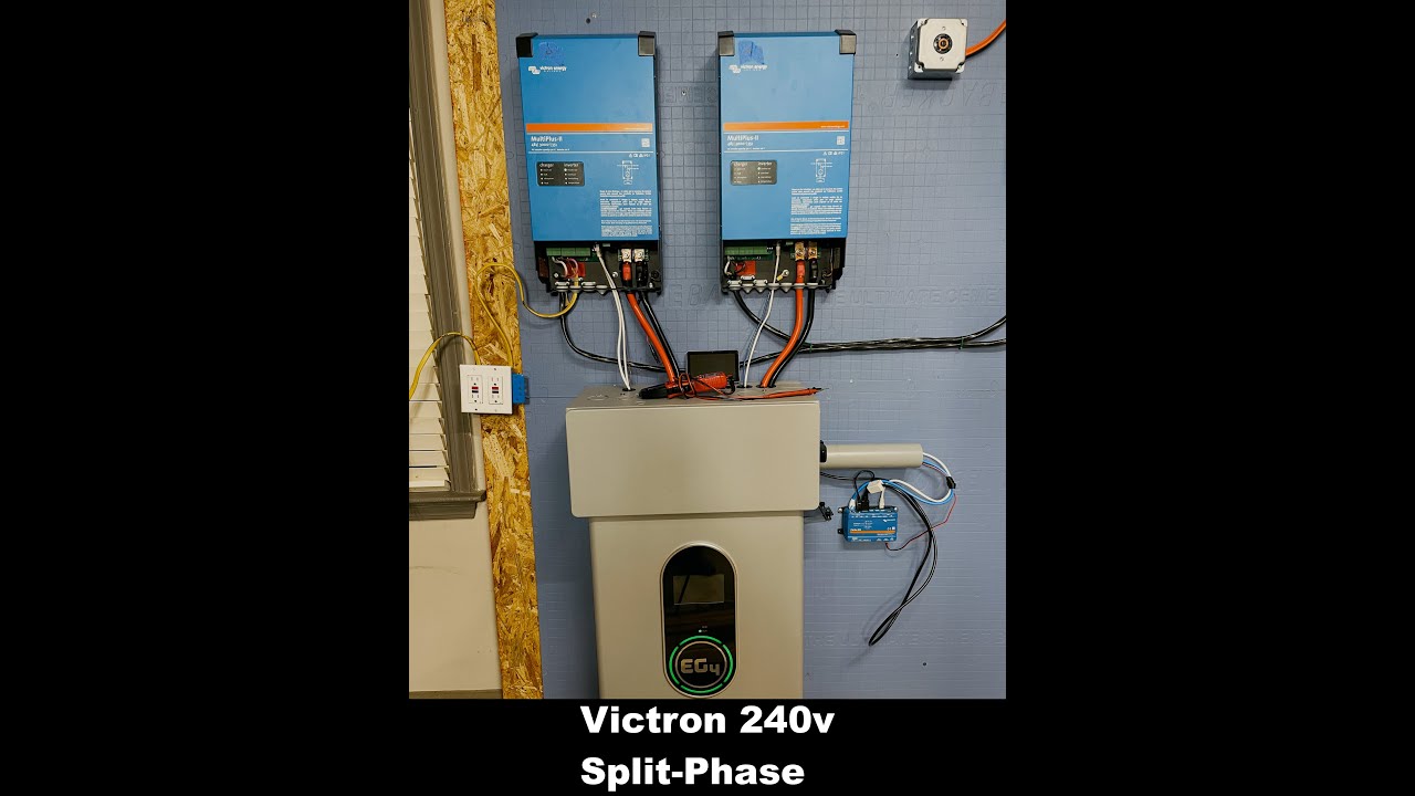 How to build a Reliable Victron 240v Split Phase Off Grid system | #victron MultiPlus-II #eg4